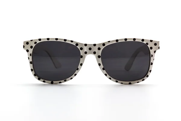 Polka dots sunglasses. — Stock Photo, Image