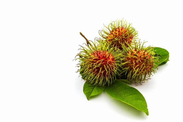 Rambutan dolce fresco, frutta tropicale . — Foto Stock