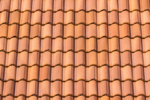 Azulejo de techo naranja sin costura . — Foto de Stock