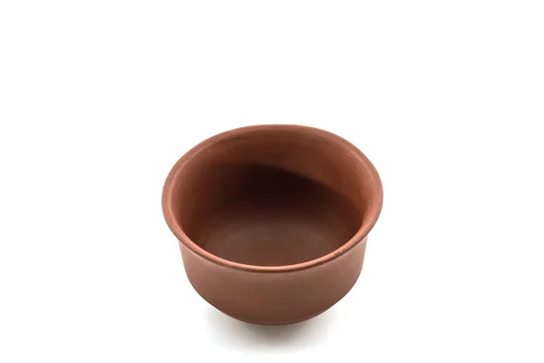 Ceramic brown dishware. — Stock Photo, Image