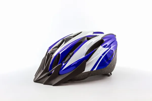 Fiets helm voor veilig rijden. — Stockfoto