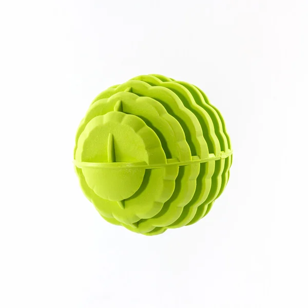 Green washing ball, plastic balls. — Stock Photo, Image