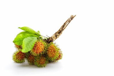taze tatlı rambutan.
