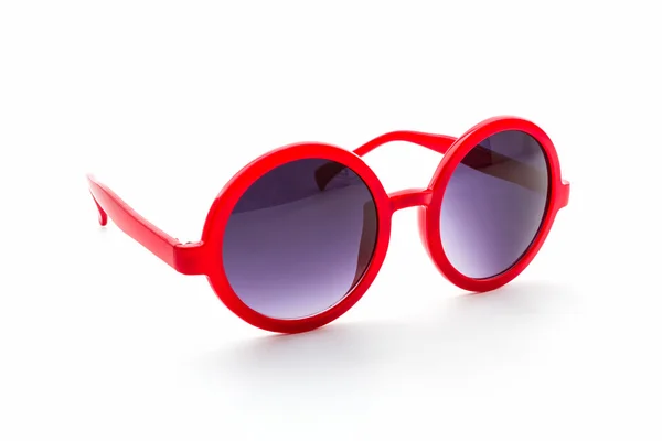 Lunettes de soleil rouges élégantes . — Photo