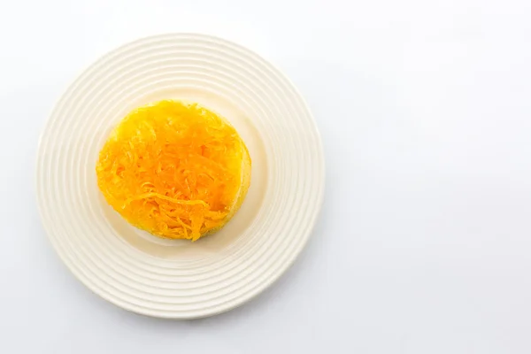 Стародавніх тайських десерт "яйце пиріг Рецепт. — стокове фото