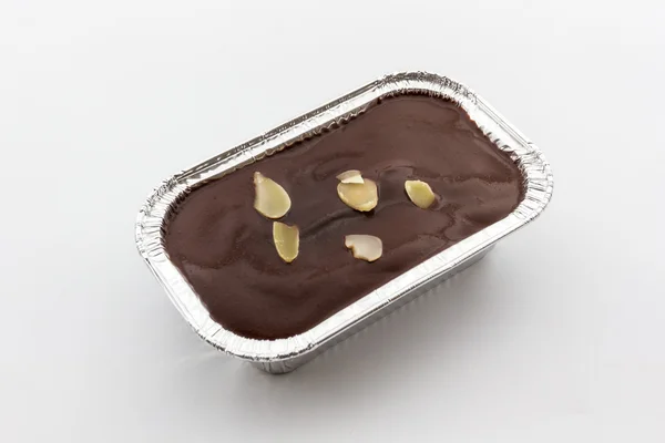 Boîte à papier de gâteau au chocolat — Photo