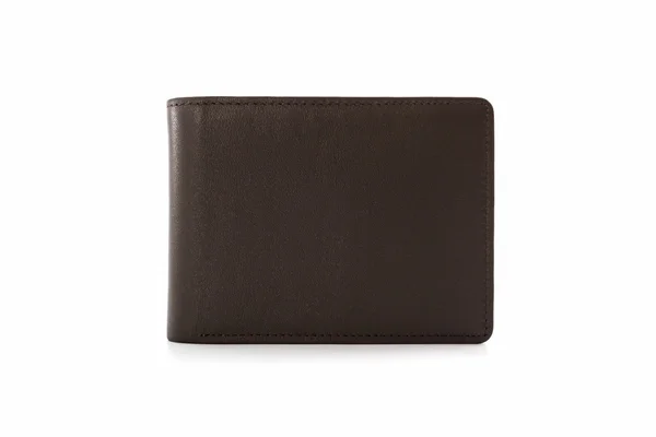 茶色の革の財布 . — ストック写真