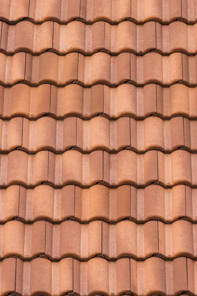 Fondo de textura de azulejo de techo naranja sin costuras . — Foto de Stock