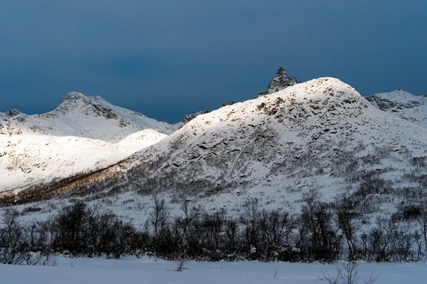 Montagne nel nord della Norvegia . — Foto Stock