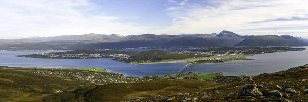 Bergen in het noorden van Noorwegen. — Stockfoto
