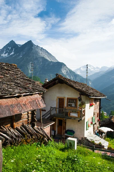 La Sage. Switzerland..Valais — Stock Photo, Image