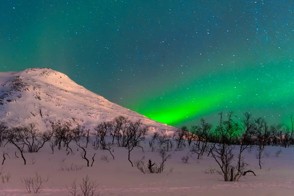 Πολικών φώτων στη Νορβηγία — Φωτογραφία Αρχείου