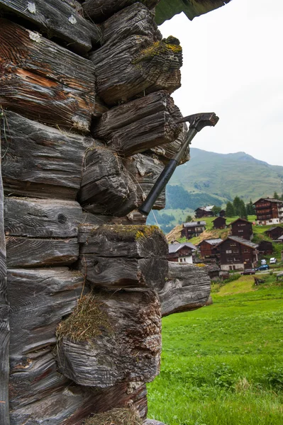 La Sage. Switzerland.Valais — Stockfoto