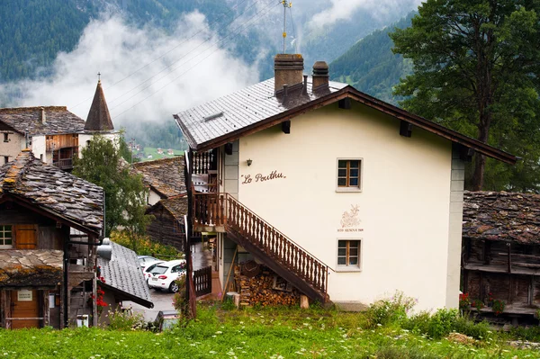 La Sage. Switzerland.Valais — Stockfoto