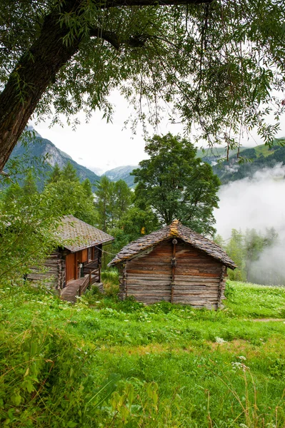 La Sage. Switzerland.Valais — Stock Photo, Image