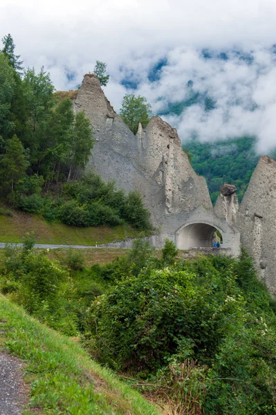 Pyramids of Euseigne — Stock Photo, Image