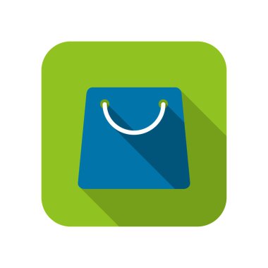 Noel elementi düz simge tasarımı, vektör illüstrasyonu