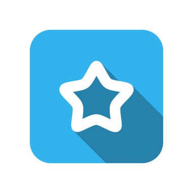 Noel elementi düz simge tasarımı, vektör illüstrasyonu