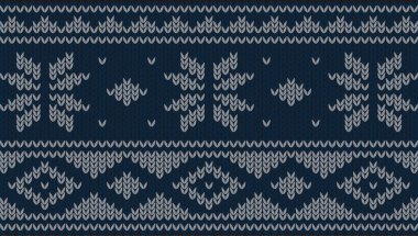 Karlı, kuzeyli, kusursuz Noel şablonu