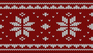 Karlı, kuzeyli, kusursuz Noel şablonu