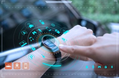 Akıllı saat ve otomatik pilot, yapay zekaya sahip akıllı araba.
