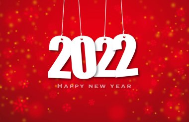 Kar taneleriyle 2022 Noel arkaplanı