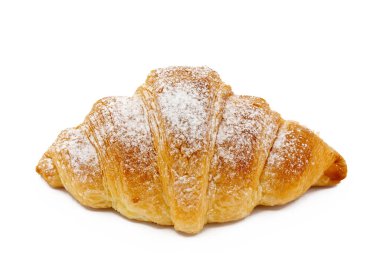 Suger tek kruvasan üzerinde buzlanma