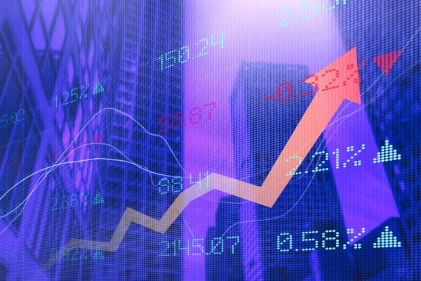 Finans yatırımı, emlak işi konsepti