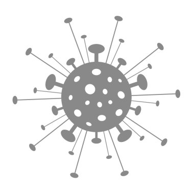 Corona virüsünün işareti.