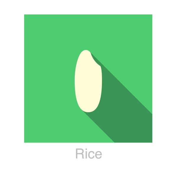 米食品フラット アイコン デザイン ベクトル図 — ストックベクタ