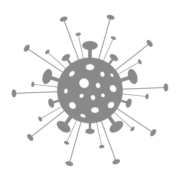 Signo Del Virus Corona — Vector de stock