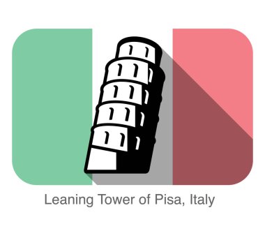 Pisa. Dünya serisinin dönüm noktası, geçmiş İtalya ulusal bayrağıdır