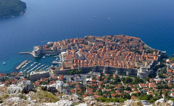 Dubrovnik şehri, Hırvat manzarası — Stok fotoğraf