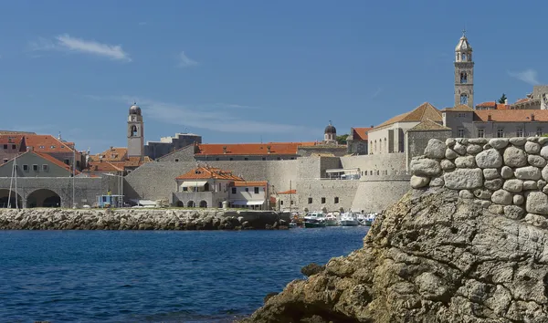 Kota tua, Dubrovnik, Kroasia — Stok Foto