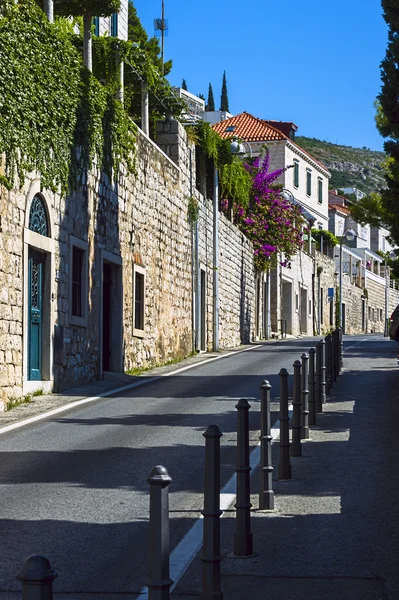 Street of the city of Dubrovnik, Croatia — Stock Photo, Image