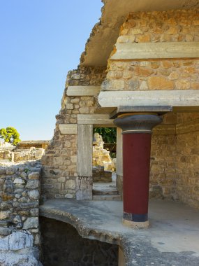knossos Sarayı sit alanı. Girit. Yunanistan