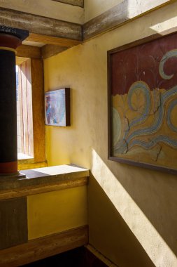 knossos Sarayı sit alanı. Girit. Yunanistan