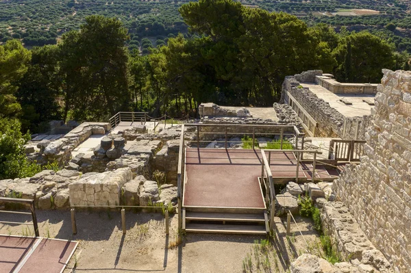 Archaeological site of Knossos Palace. Crete. Greece — Stock Photo, Image