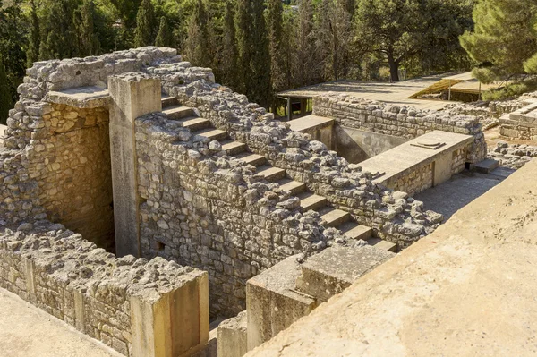 Archaeological site of Knossos Palace. Crete. Greece — Stock Photo, Image