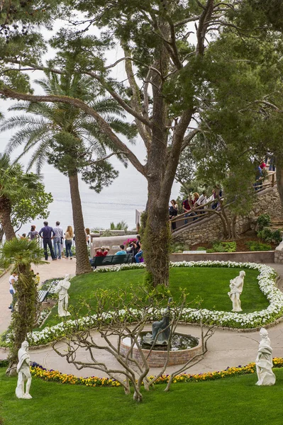 Pont d'observation, une place avec vue sur la mer. Italie, Capri Photo De Stock