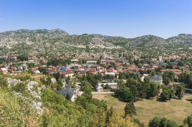 kuşbakışı ile küçük bir kasaba