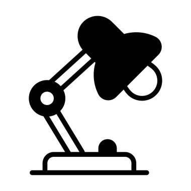 light, lamp icon isolated on white background