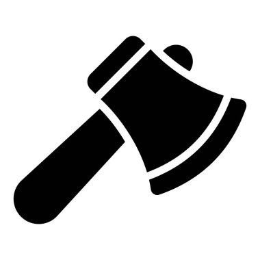 axe vector icon glyph style for Web and Mobile.