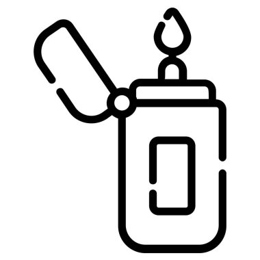 lighter vector icon thin line style for Web and Mobile.