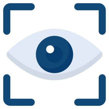 view flat icon , photography and digital art flat vector design