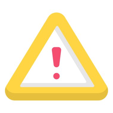 information, risk flat colored icon