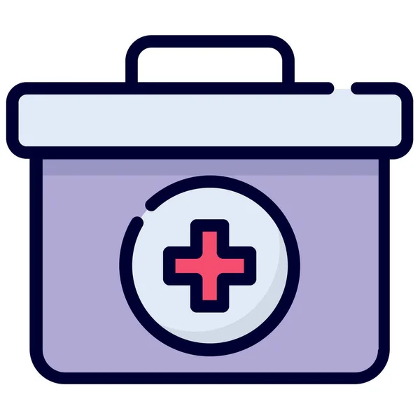 First Aid Kit Icon Healthcare Medical Icon — Vector de stock
