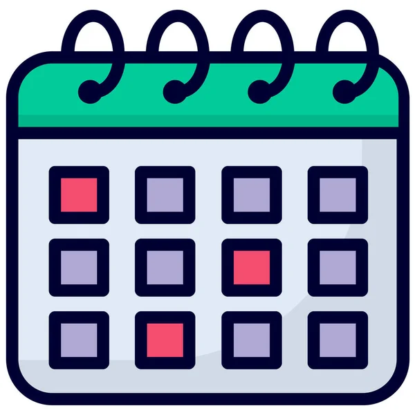 Calendar Appointment Icon Healthcare Medical Icon — Vettoriale Stock