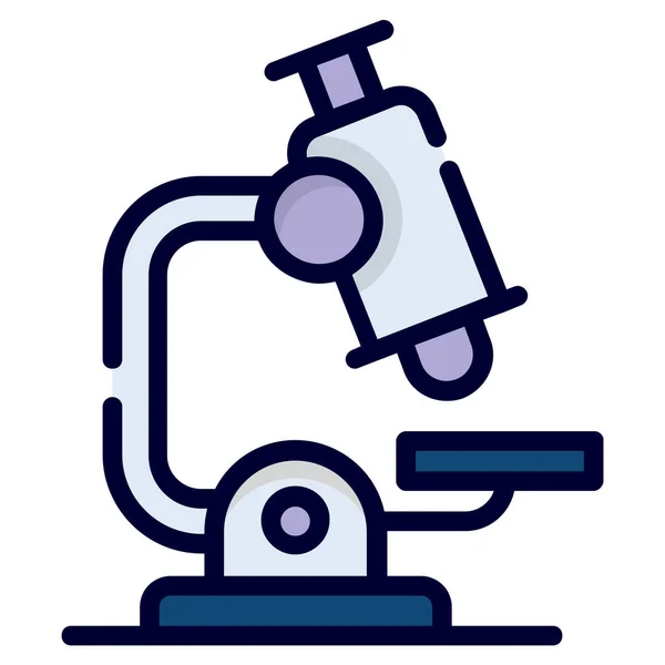 Microscope Medical Equipment Icon Healthcare Medical Icon — Stockvektor