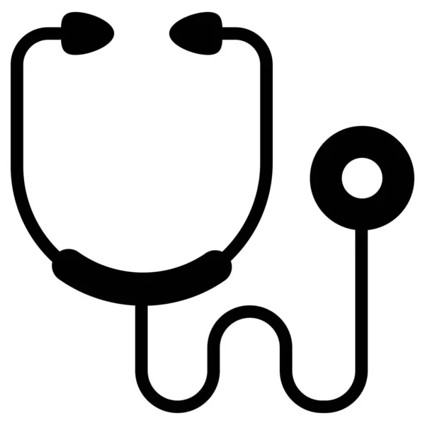 Stethoscope Medical Equipment Icon Healthcare Medical Icon — Vetor de Stock